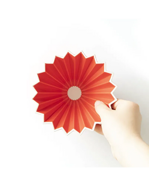 Suporte Cerâmico Origami M Vermelho