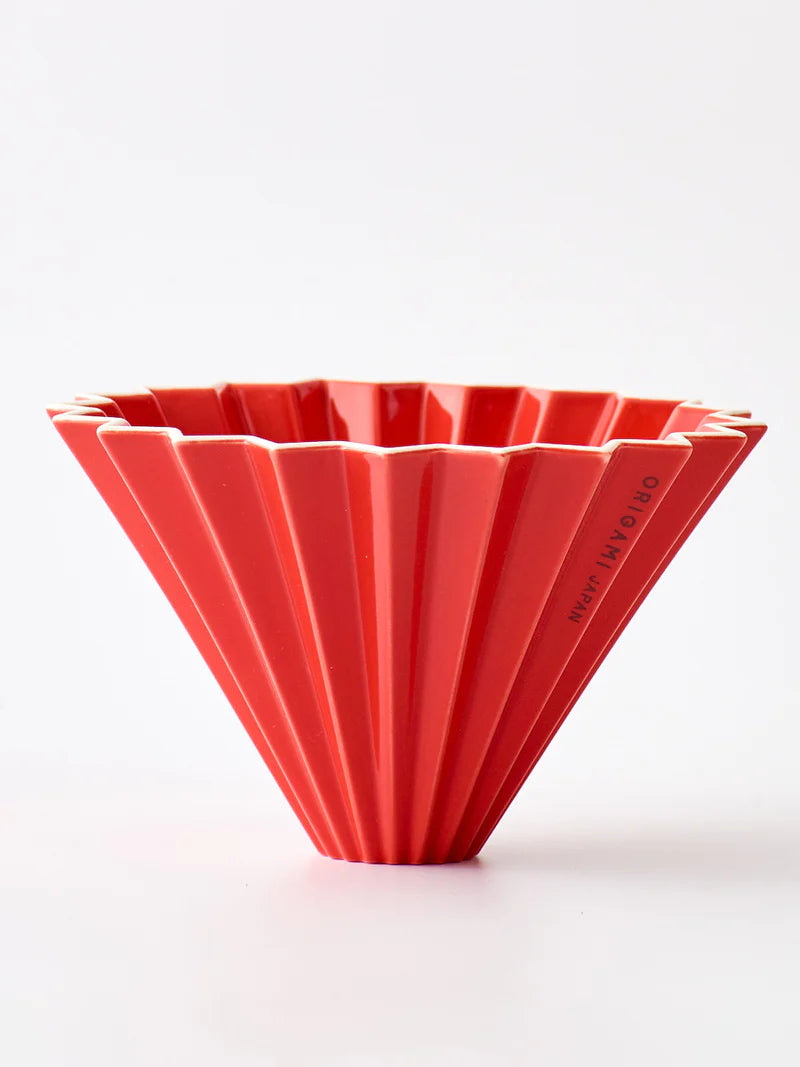 Suporte Cerâmico Origami M Vermelho