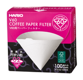 Filtro de Papel V60, Tamanho 02, 100 unidades, Branco (Caixa)