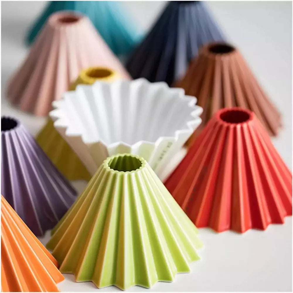 Suporte Cerâmico Origami M Vermelho