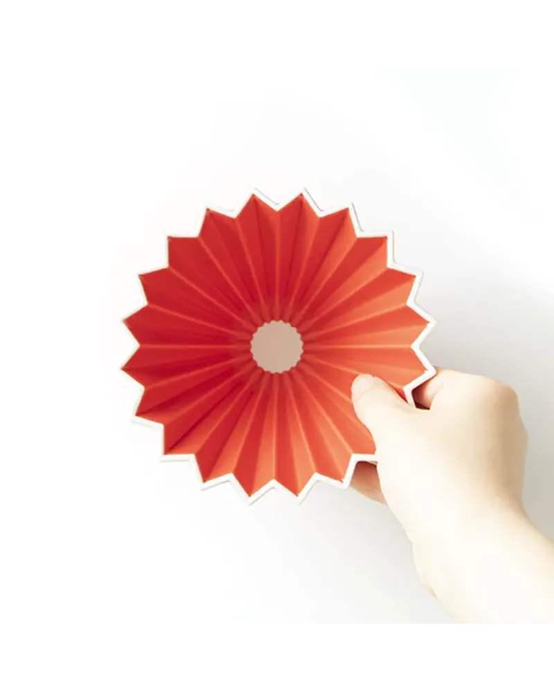 Suporte Cerâmico Origami M Vermelho